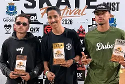 Skatista de Sete Lagoas vence etapa do Circuito Mineiro e segue na briga pelo título estadual