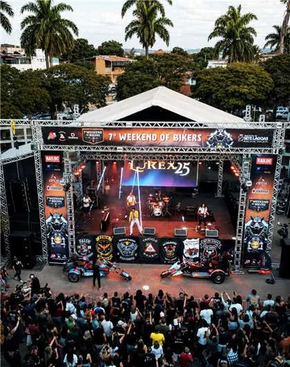 Weekend of Bikers reúne cerca de 25 mil pessoas e movimenta turismo e economia de Sete Lagoas