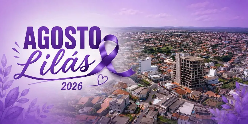 Paraopeba promove programação especial do Agosto Lilás 2026 com foco no enfrentamento à violência contra a mulher