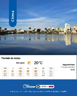 Segunda-feira (17) tem clima estável e calor moderado em Sete Lagoas