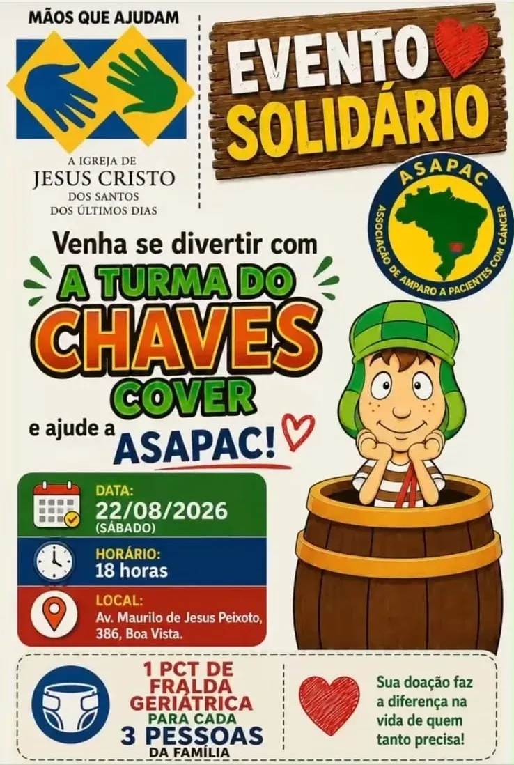 Ação solidária mobiliza comunidade para ajudar a ASAPAC com doação de fraldas geriátricas