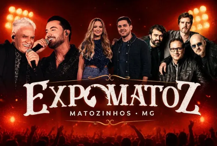 Matozinhos celebra 203 anos com shows na primeira ExpoMatoz; confira a programação completa
