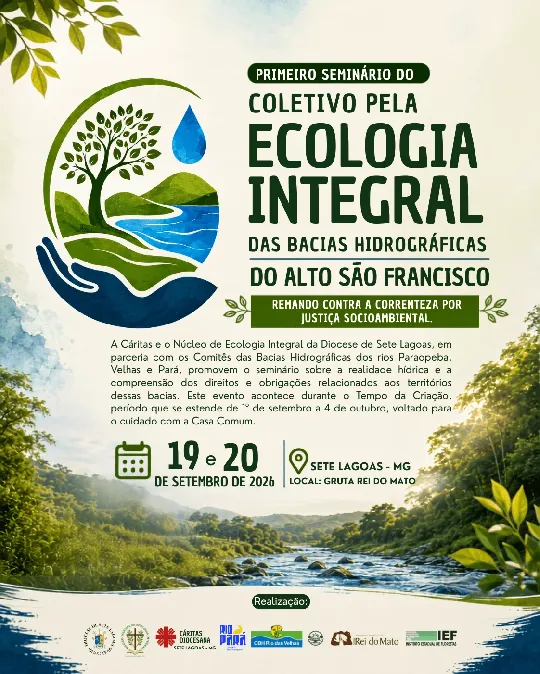 Sete Lagoas sedia seminário em defesa da água e da justiça socioambiental