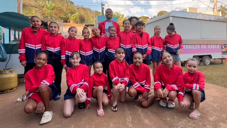 Ginástica artística de Sete Lagoas brilha em competição regional em Barão de Cocais