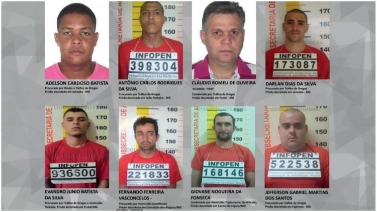 Ministério Público divulga lista dos 16 criminosos mais procurados de Minas