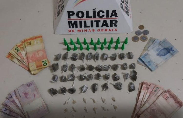 Matozinhos: PM apreende drogas que seriam vendidas em festa