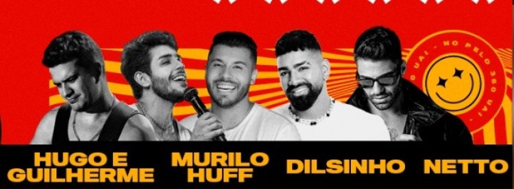 No Pelo 360º: Hugo & Guilherme recebem Dilsinho e Murilo Huff neste sábado no Mineirão