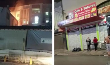 Incêndio atinge hospital e pacientes são socorridos às pressas