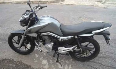 Motocicleta Honda Titan é furtada no bairro Santa Helena em Sete Lagoas