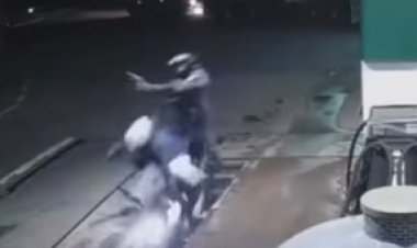 Ladrões "trapalhões" são presos após roubarem em posto e caírem duas vezes em valas