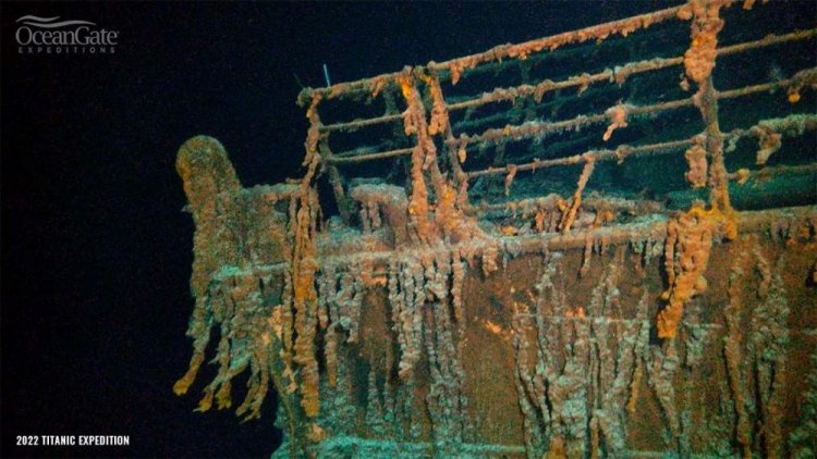 Imagens inéditas em 8k mostram detalhes do navio Titanic