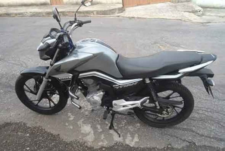 Motocicleta Honda Titan é furtada no bairro Santa Helena em Sete Lagoas
