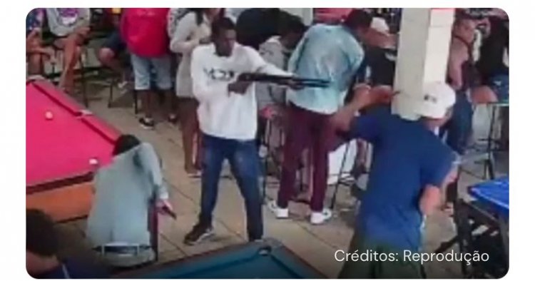 Polícia prende homem que atirou na cabeça de outro com escopeta calibre 12
