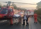 Pais e filho adolescente morrem em grave acidente na BR-365, em MG; criança de 7 anos ficou ferida