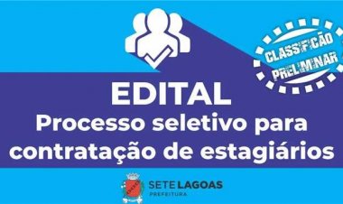 Processo de Seleção de Estagiários da Prefeitura divulga classificação preliminar de candidatos