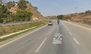 Jovem é encontrado com pescoço cortado e sangramento intenso, na MG-424 em Vespasiano