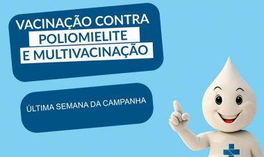 Dia Mundial de Combate à Poliomielite marca fim da campanha de vacinação no estado