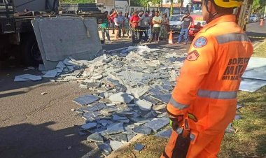 Casal morre esmagado após ser atingido por placas de mármore no interior de Minas