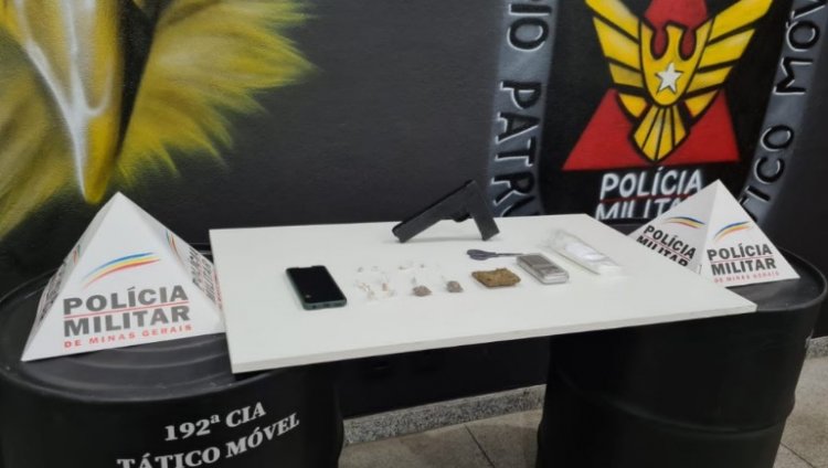 PM descobre casa usada para armazenamento e comercialização de drogas, no bairro Jardim Arizona em Sete Lagoas