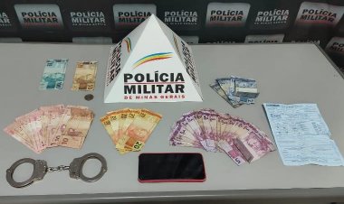 Após perseguição, homem é preso e menor apreendido por assalto a comércio em Sete Lagoas