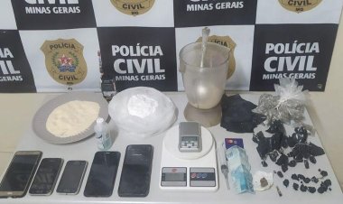PC descobre laboratório de drogas ao investigar homicídio no bairro Dona Sílvia em Sete Lagoas
