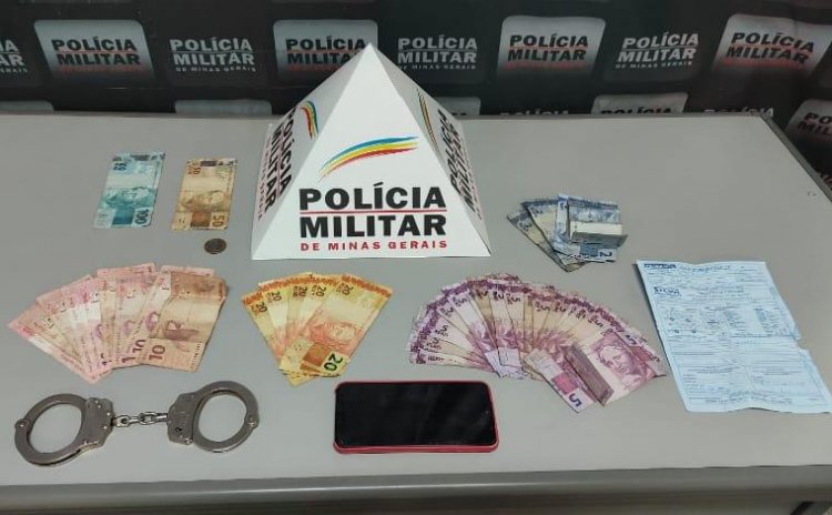 Após perseguição, homem é preso e menor apreendido por assalto a comércio em Sete Lagoas