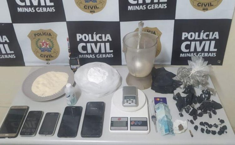 PC descobre laboratório de drogas ao investigar homicídio no bairro Dona Sílvia em Sete Lagoas