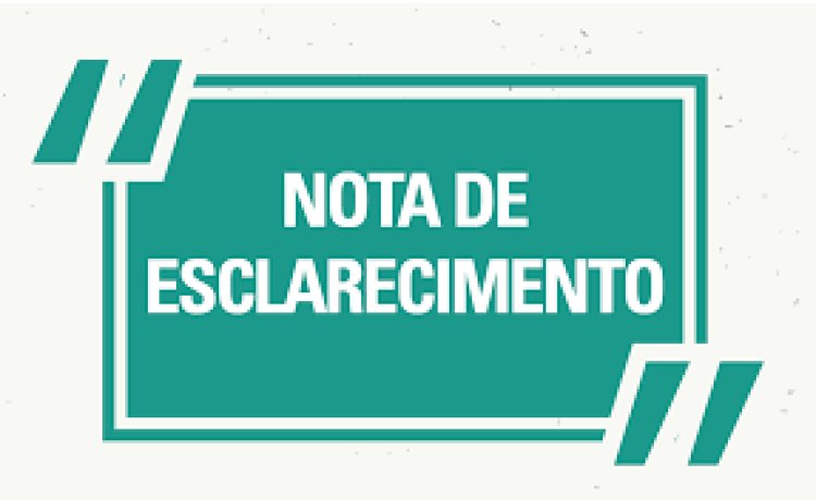 Nota Esclarecimento do Grau Técnico de Sete Lagoas