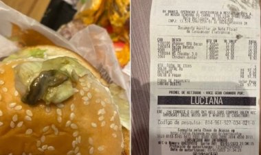 ‘Não volto mais’: cliente encontra lesma em salada do Burger King em BH