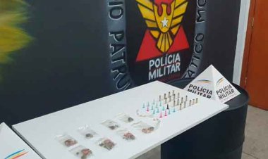 Dupla de fora com ficha criminal extensa é presa por tráfico em Sete Lagoas