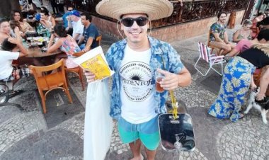 Bar oferece chope de graça para quem for de chinelos