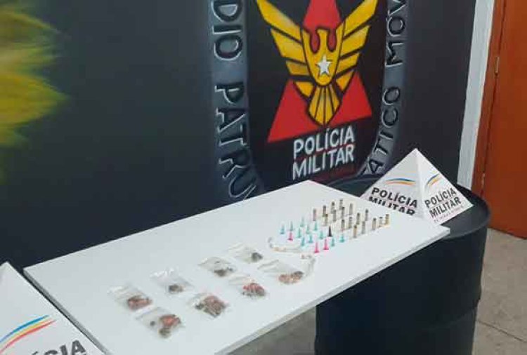 Dupla de fora com ficha criminal extensa é presa por tráfico em Sete Lagoas
