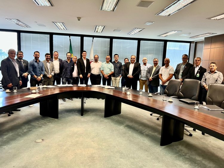 Deputado Douglas Melo, acompanhado de lideranças da região, reúne com o vice-governador do Estado para buscar recursos