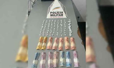 PM apreende crack em bar que servia como boca-de-fumo em Sete Lagoas