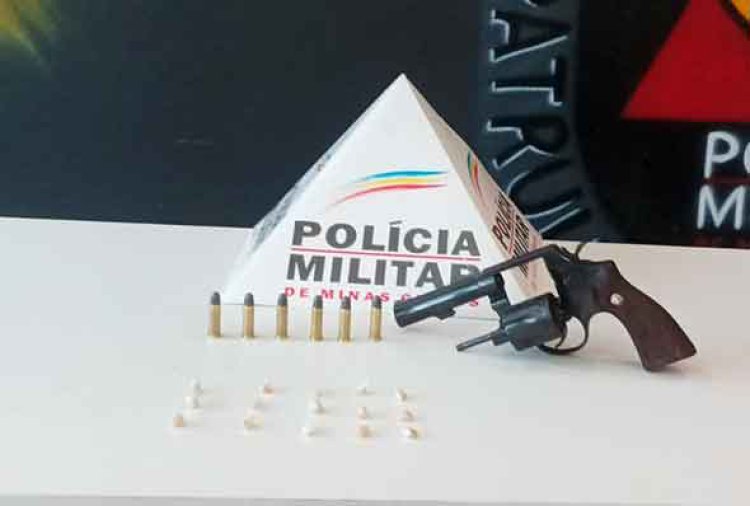 Menor é apreendido com arma e crack no São Dimas