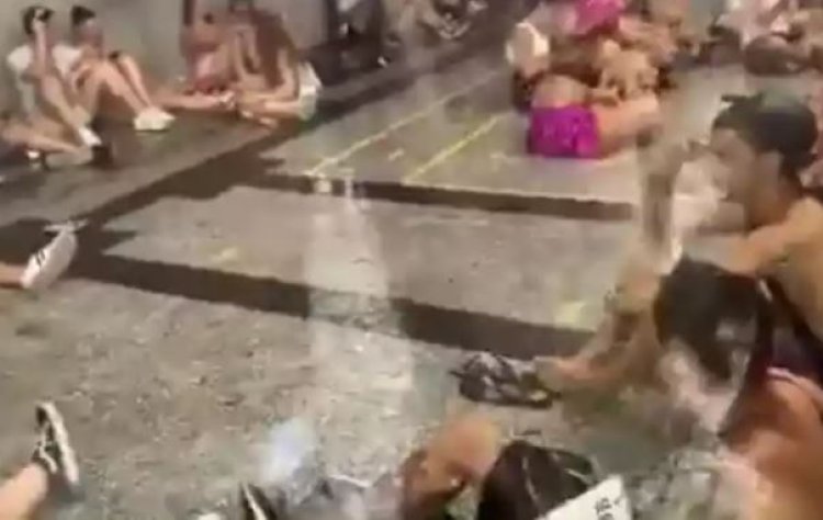 Para profissional: foliões usam o ar-condicionado de banco para driblar o calor em BH