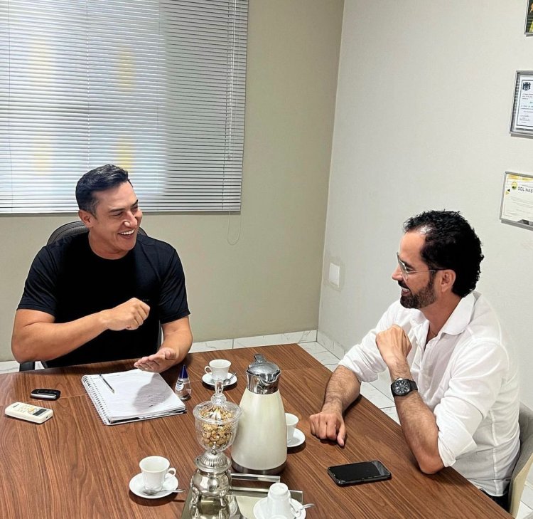 Douglas Melo convida Juca Bahia a se filiar ao PSD de Sete Lagoas