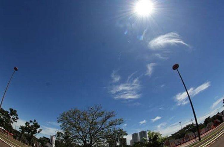 Com máxima de 34°C, previsão do tempo marca segunda quente em Sete Lagoas