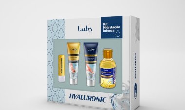 Laby lança kit de hidratação intensa à base de ácido hialurônico