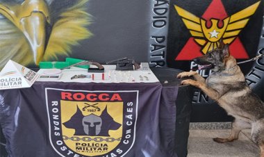 Polícia Militar apreende armas e drogas em operação no bairro Itapoã em Sete Lagoas