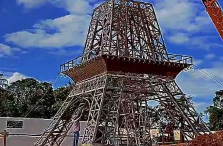 'UAIffel': Lagoa Santa vai ganhar réplica da torre Eiffel com 30 m de altura