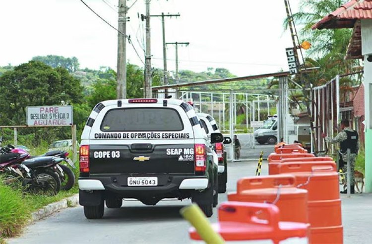 Motim na Nelson Hungria em Contagem deixa 22 presos feridos por inalação de fumaça