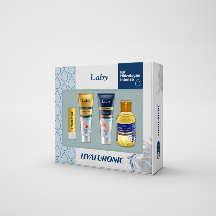 Laby lança kit de hidratação intensa à base de ácido hialurônico