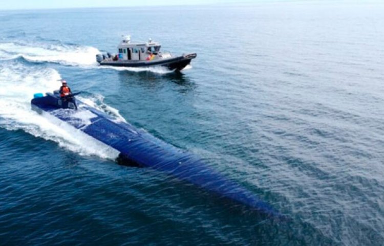 Marinha da Colômbia intercepta submarino carregado com R$ 170 milhões em cocaína