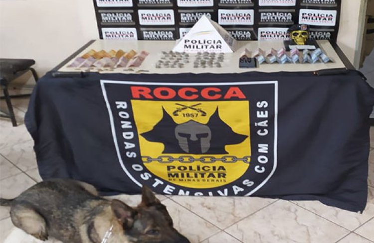 Polícia Militar apreende drogas em operação na área rural de Paraopeba