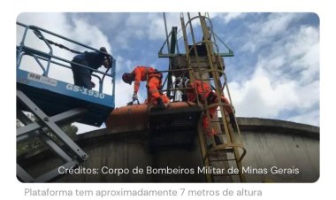 Trabalhador é prensado em máquina de fábrica de tecidos em Sete Lagoas