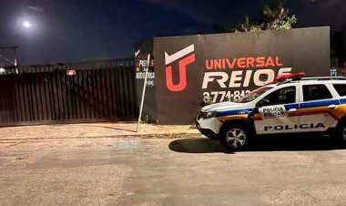 Carreta sem freio bate em escritório deixando três feridos em Sete Lagoas