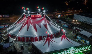 Chegou em BH: O Circo Portugal Internacional, um dos maiores do mundo e espera receber mais de 12 mil pessoas por semana