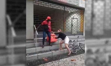 Ex-atleta que agrediu entregadores do iFood bateu na própria mãe, diz Polícia
