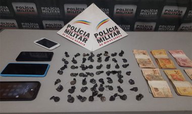 Polícia Militar prende suspeitos por tráfico de drogas em festa no Bairro Jardim dos Pequis